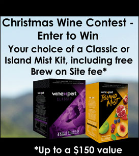 Twisted Mist wine kits for sale at the Yarmouth Brewing Centre Yarmouth NS