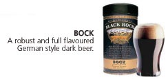 Bock -  German styled dark beer