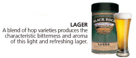 Lager - light and refreshing