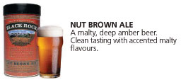 Nut Brown Ale - malty, deep amber beer
